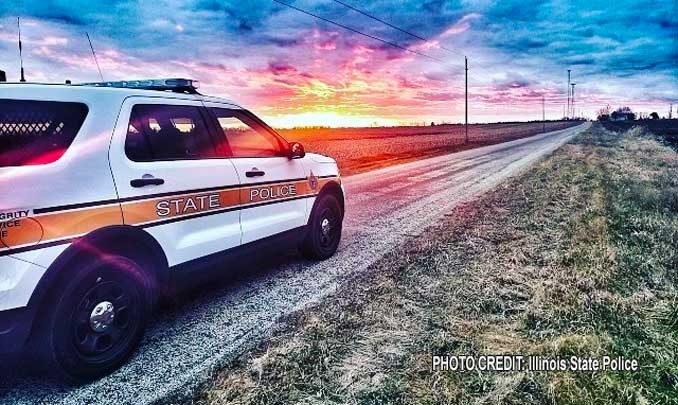 Illinois State Police SUV (PHOTO CREDIT: Illinois State Police/Facebook)