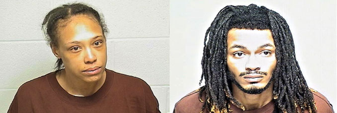 Jannie (left) and Jeremiah Perry, First Degree Murder suspects (SOURCE: Lake County State's Attorney's Office)