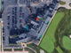Oakland Hills Country Club clubhouse satellite view (Imagery ©2022 Google, Imagery ©2022 Maxar Technologies, U.S. Geological Survey, Map data ©2022)