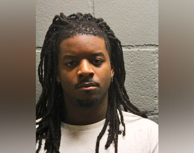 Bradley Pitts, suspect charged with battery with use of a deadly weapon resulting in substantial bodily harm (SOURCE: Cook County Sheriff's Office)