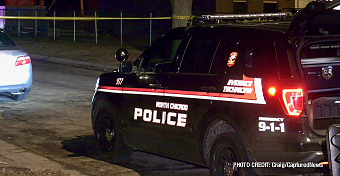 North Chicago Police Department investigating a shooting on Park Avenue in North Chicago (Craig/CapturedNews)