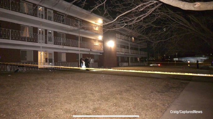 Shooting investigation near 20th Street and Gilead Avenue in Zion (PHOTO CREDIT: Craig/CapturedNews)
