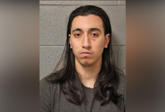 Jonathan Mejia, charged with first-degree murder  and aggravated unlawful use of weapon (SOURCE: Cook County Sheriff's Office)