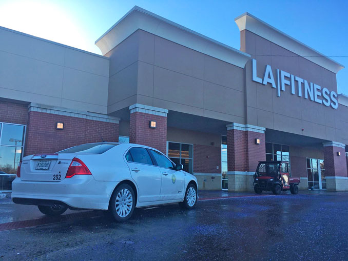LA Fitness Arlington Heights around time of Grand Opening in December 2016