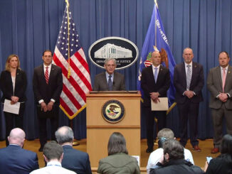 Justice Department on Friday, April 1, 2022 announces superseding indictment charging 12 in gun-running conspiracy to supply firearms to gang members in Chicago (SOURCE: Department of Justice)
