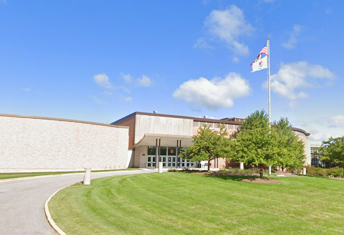 Glenbard East High School, 1014 S Main St, Lombard, Illinois (Image capture September 2018 ©2022 Google)