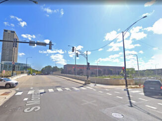 Morgan Street and Tilden Street near I-290 in Chicago (Image capture September 2021 ©2022)