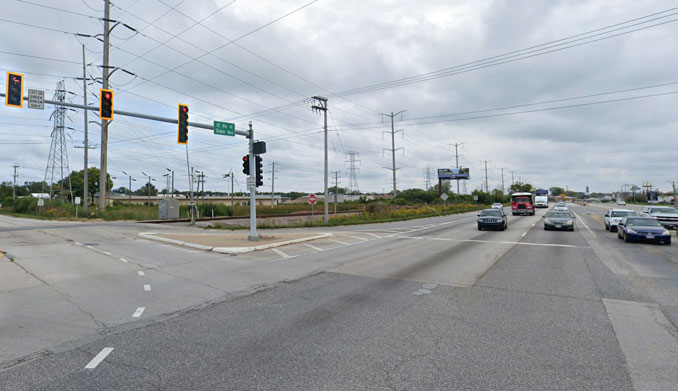 Route 41 and Route 137 North Chicago (Image capture: September 2018 ©2022)