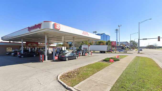 Speedway at 201 North Milwaukee Avenue Buffalo Grove (Image capture October 2018 ©2022 Google)