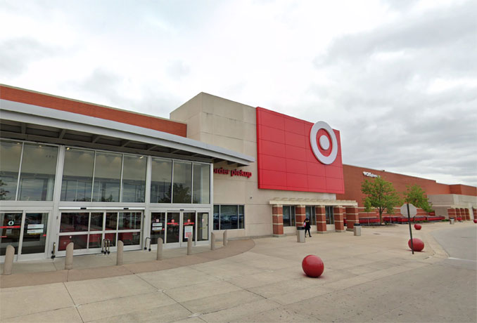 Target store Brickyard Mall, 5525 Wesst Diversey Avenue, Chicago (Image capture May 2019 ©2022)