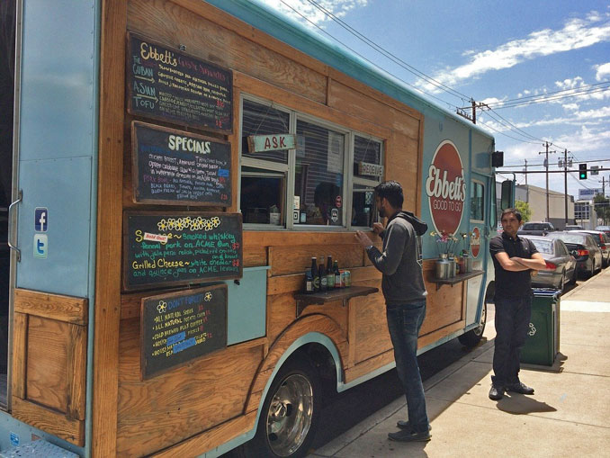 Ebbetts Good To Go Food was listed in the 2015 Best of San Francisco magazine as BEST FOOD TRUCK, but is no longer in business in 2022