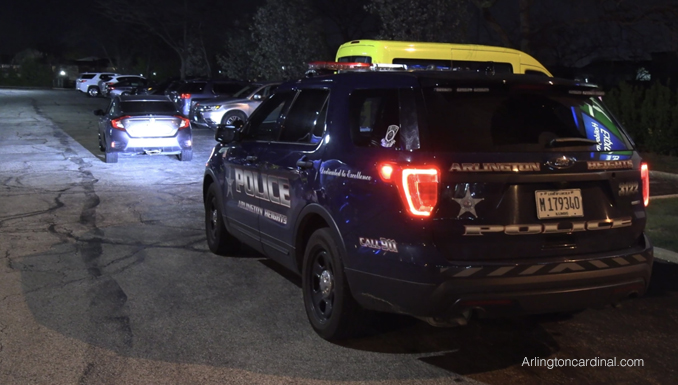 Arlington Heights Police Department traffic stop near Holiday Inn Express on Arlington Heights Road in Arlington Heights on Saturday, May 7, 2022.