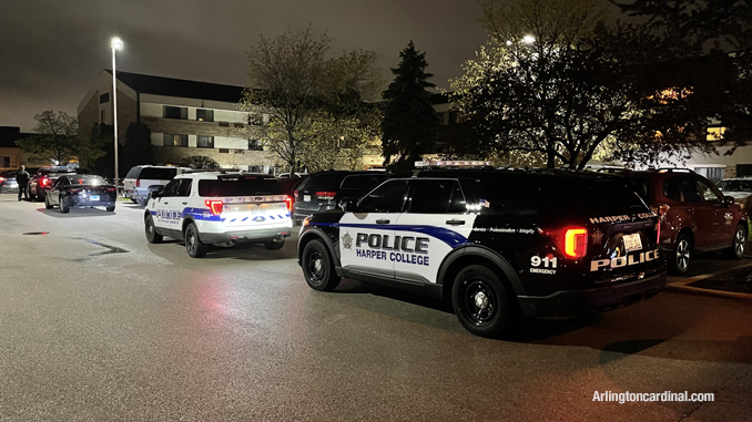 Stabbing at BP gas station Arlington Heights.