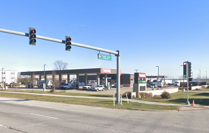 Thorntons gas station 601 Route 83 Bensenville (Image capture November 2021 ©2022 Google)