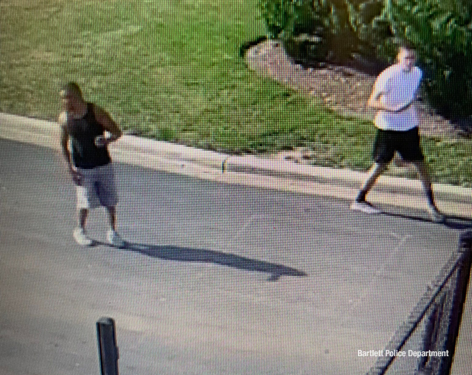 Bartlett vehicular hijacking suspects in Bartlett at or near the area of Miles Parkway (SOURCE: Bartlett Police Department)