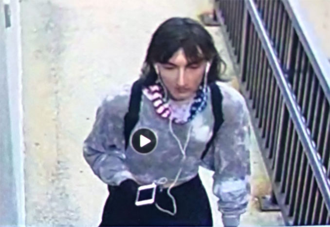 Robert E. Crimo III wearing women's clothing (SOURCE: Lake County Major Crime Task Force)