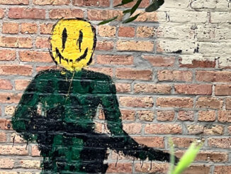 Highland Park shooter's "artwork" painted on a brick was of the back of his mother's house existed before the shooting and days after shooting