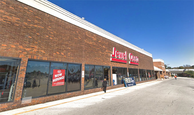 Jewel-Osco on Naper Boulevard Naperville (Image captured October 2018 ©2022)