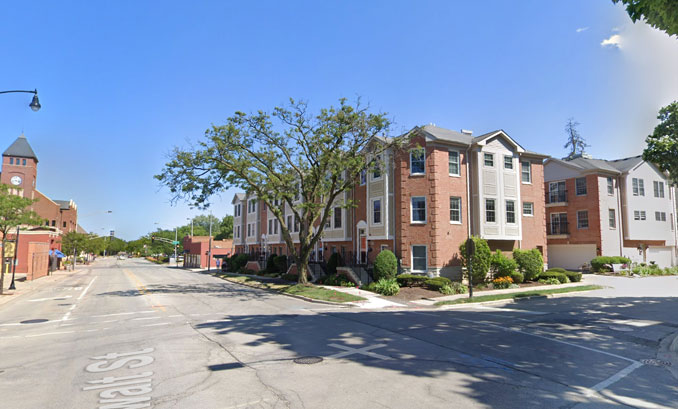 100 block East Sigwalt Street Arlington Heights (Image captured August 2019 ©2022 Google)