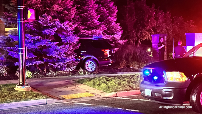 Crash scene at Palatine Road and Smith Street in Palatine around 1:00 a.m. Sunday, August 21, 2022