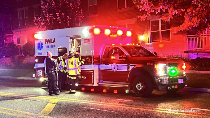 Crash scene at Palatine Road and Smith Street in Palatine around 1:00 a.m. Sunday, August 21, 2022