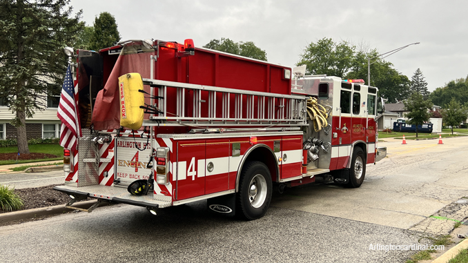 Crash scene at Arlington Heights Road and Hintz Road Thursday morning, August 25, 2022.