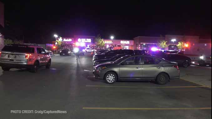 Emergency medical scene on Lake Street in Mundelein (PHOTO CREDIT: Craig/CapturedNews)