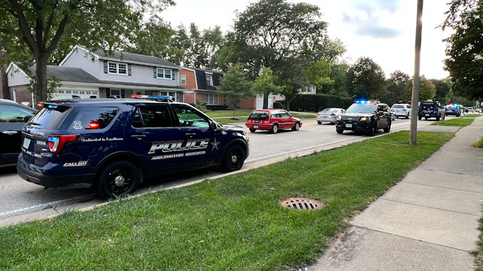 Arlington Heights police investigating at house after paramedics responded shortly after 2 PM Wednesday, September 14, 2022.