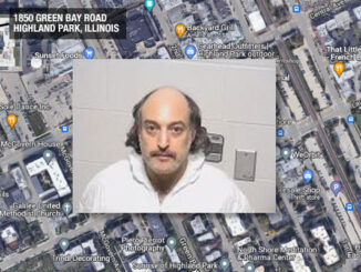 Barry Goldberg, charged with 2 counts of first-degree murder in Highland Park (SOURCE: Lake County Sheriff's Office/Imagery ©2022 Google, Imagery ©2022 Maxar Technologies, U.S. Geological Survey, USDA/FPAC/GEO, Map data ©2022)
