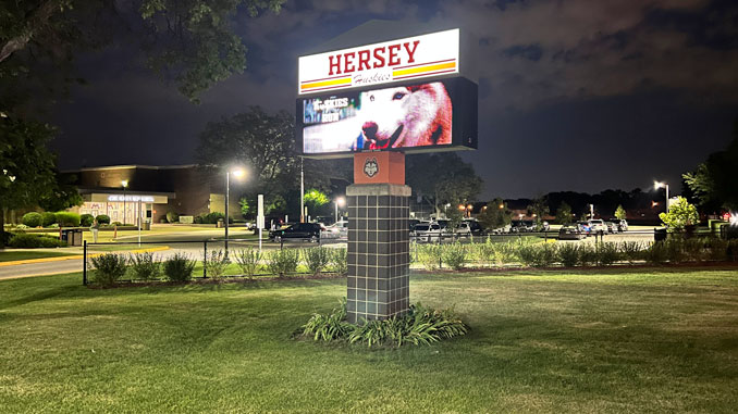 John Hersey High School the night of open house one week before the Chicago Bears will host a community meeting on Arlington Park, Thursday, September 8, 2022