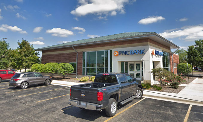 PNC Bank, 8635 Woodward Avenue in Woodridge (Image captured September 2018 ©2022 Google)