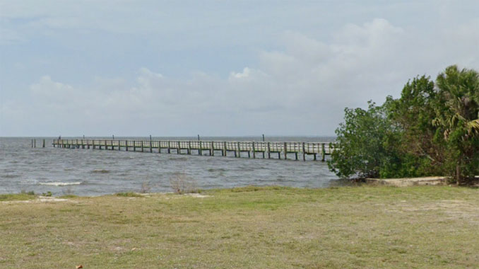 Pier at Charlotte Harbor (Image capture March 2022 ©2022 Google)