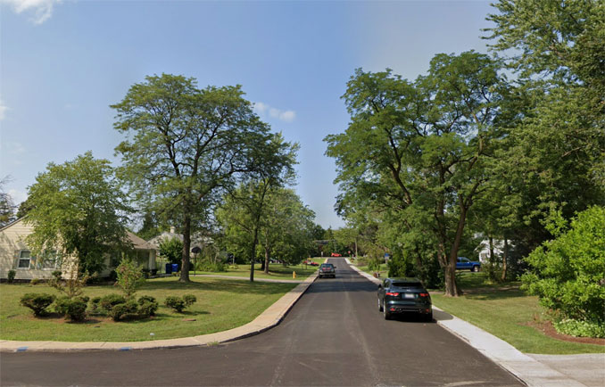 Block of 500 Cherry Lane ,Glenview (Image capture August 2019 ©2022)