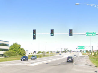 Dundee Road and Kennedy Drive in Palatine near Route 53 (Image Capture August 2022 ©2022 Google)