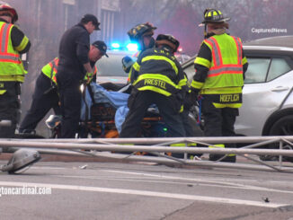Extrication after a high-speed crash involving two vehicles at Arlington Heights Road and Northwest Highway in Arlington Heights about 7:34 a.m., Sunday, October 30, 2022