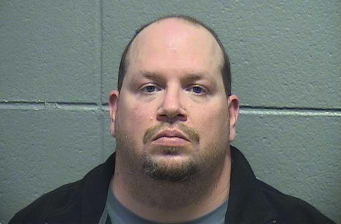 Jason Jeffries, a registered sex offender accused of possessing child pornography on a memory card (SOURCE: Cook County Sheriff's Office)