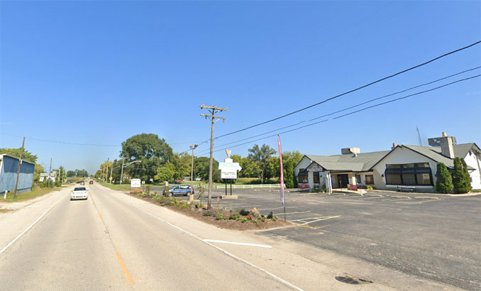 US-14 near Big Foot Inn just south of the Illinois-Wisconsin state line (Image capture September 2022 ©2022 Google)