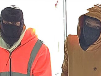 Bank robbers at the Skokie Bank of America, 3328 Touhy Ave. on Saturday, November 26, 2022 at approximately 11:30 a.m. (source: FBI Chicago)