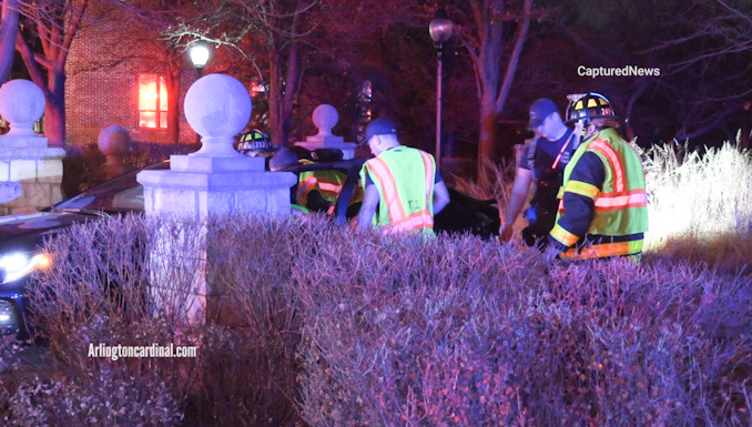 Car crash with Metra train at Arlington Heights Road and Northwest Highway on Thursday, December 8, 2022.
