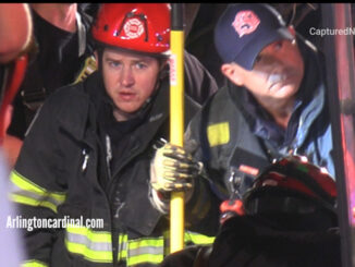 Technical Rescue teams at the scene of a below-grade collapse emergency on Aspen Drive in Buffalo Grove on Monday, December 12, 2022.