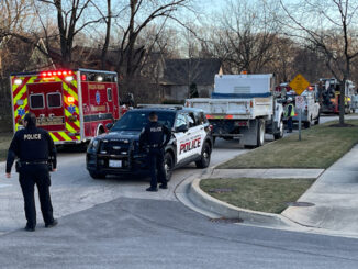 Scene of gas leak that filled a house with gas in the block of 2600 South Benton Street in Rolling Meadows, Palatine Township on Thursday, December 1, 2022