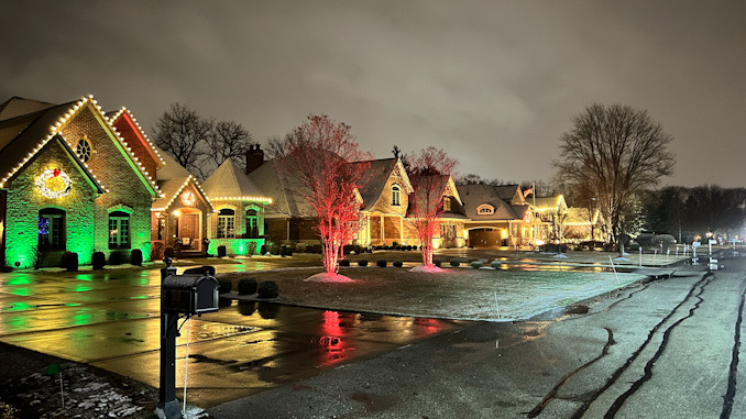 View looking south on Forrest Avenue in the neighborhood where a residential burglary occurred on Sunday, December 11, 2022