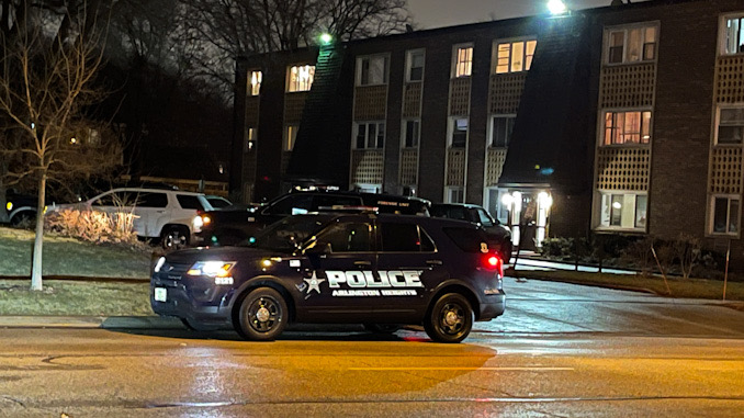 Arlington Heights police following up on a missing juvenile report on Dryden Place near Kensington Road Thursday night, December 29, 2022