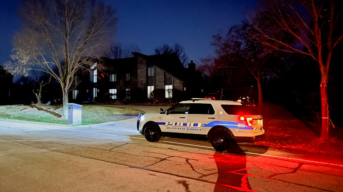 Scene photos in the block of 2800 Acacia Terrace in Buffalo Grove on Wednesday, November 30, 2022