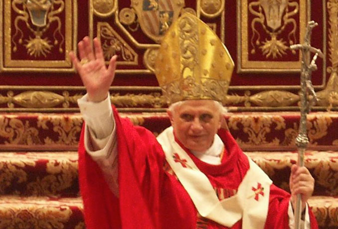 Benedict XVI, St. Peter's Basilica, 15 May 2005