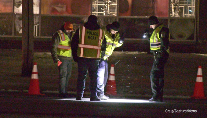 Lake County Major Crash Assistance Team (MCAT) investigators at the scene of a fatal hit-and-run crash on Rand Road near LA Fitness Saturday night, December 17, 2022