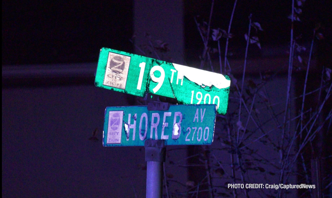 Scene were five people were shot on Horeb Avenue in Zion  on Sunday, December 4, 2022 (Craig/CapturedNews).