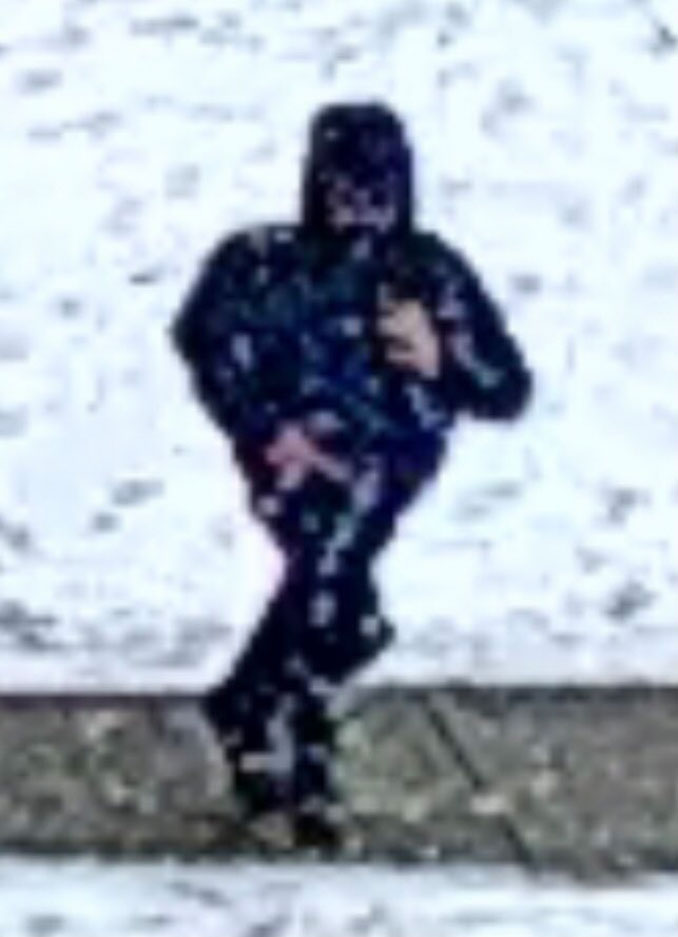 Jaurez High School suspect captured on surveillance camera image (SOURCE: Chicago Police Department)