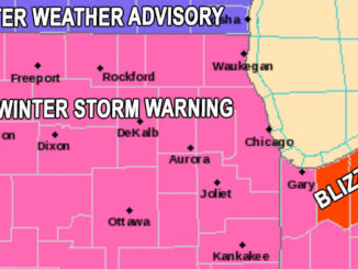 Winter Storm Warning December 21, 2022 update by 11:30 a.m. CST (SOURCE: NWS Chicago)