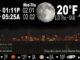 Waxing Crescent Moon, Wednesday, February 01, 2023.